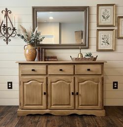 Rustic Wood Buffet Sideboard / Console Table-delivery available