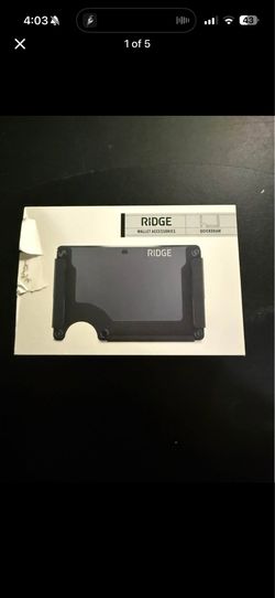 Ridge Quick draw wallet accessories