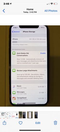 iPhone X 256 G like new no cables unlocked