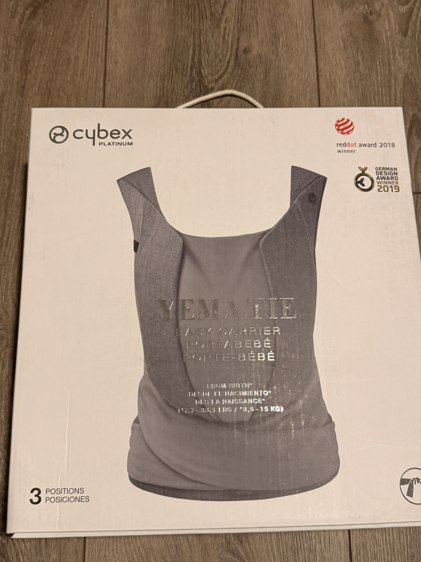 Cybex Platinum Yema Tie Baby Carrier