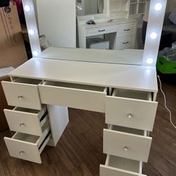 Vanity - White Color - LED - Assembled or inbox