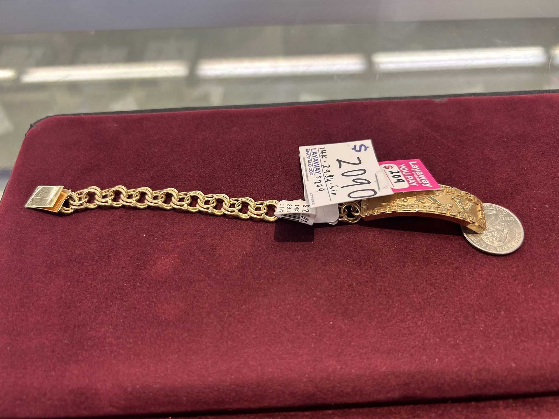 14k ID bracelet - ask For Ashley ‼️