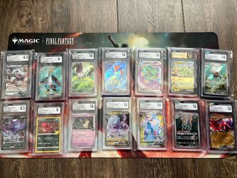 Pokemon japanese cgc slabs $10- $20 each