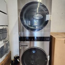 Una Lavadora Yuna Secadora LG 90. Dias De Garantia Se Yeva Adomisilio 