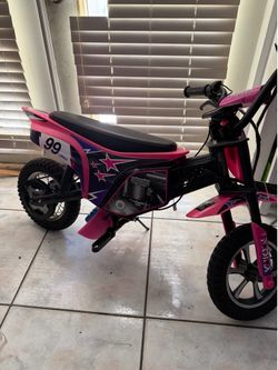 Modded kids electric dirtbike
