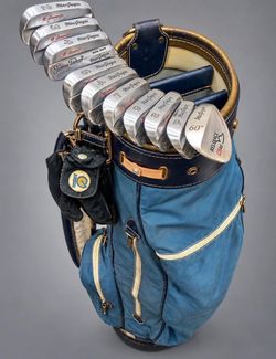Vintage MacGregor Golf Bag & Iron Set – Tommy Armour Silver Scot – Classic Golf
