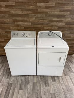 Maytag washer and dryer laundry set