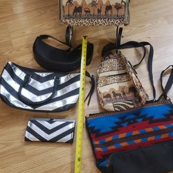 Purse/Rolling Bag Lot 12.00 