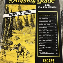 1960s 67 Page  Anglers Guide All New 7th Edition For Fly 