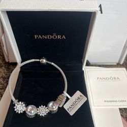 Pandora Bracelet With Charms