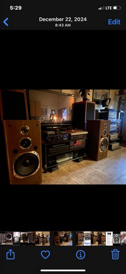 Very rare Pioneer CS – V910 speakers
