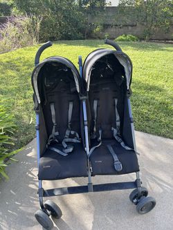 Uppababy G-Link Double Stroller With Travel Bag