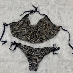 New os tankini bikini y2k festival rave outfit boho low rise swimsuit emo  