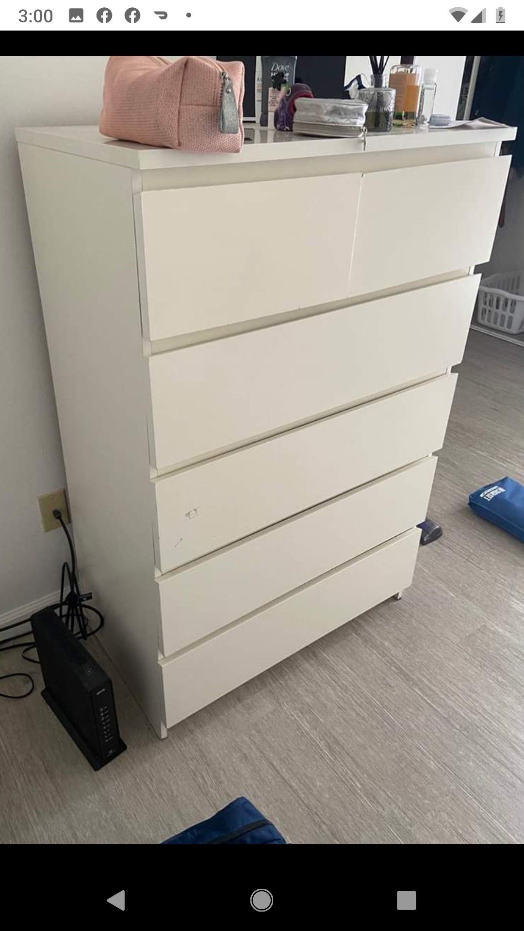 Ikea malm dresser