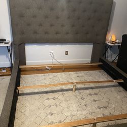 King Bed Frame Bedroom Furniture Household Items Beds