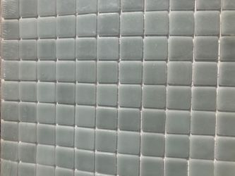Recycled glass tiles