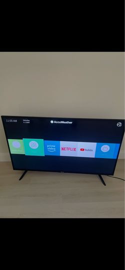 55” Hisense Smart TV – Roku TV – Excellent Condition