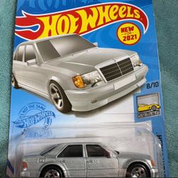Mercedes-Benz E500 Silver HotWheels