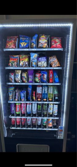 Vending machine and locations to sell