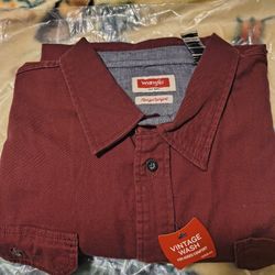 Wrangler New Work Shirt 