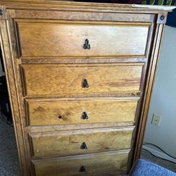 Large Wooden Dresser For Sale