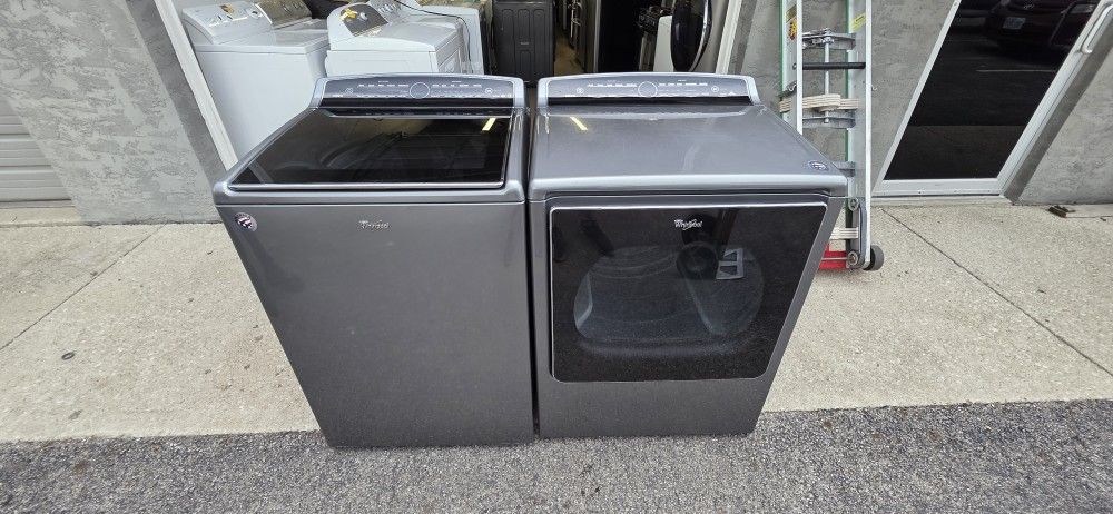 WHIRLPOOL CABRIO WASHER AND ELECTRIC DRYER DELIVERY IS AVAILABLE AND HOOK UP 60 DAYS WARRANTY