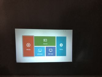 It supports 4K and with a true native 1920 x 1080 resolution, 10,000:1 dynamic contrast ratio. Comes with bag, all wires, remote. Bought for kids part