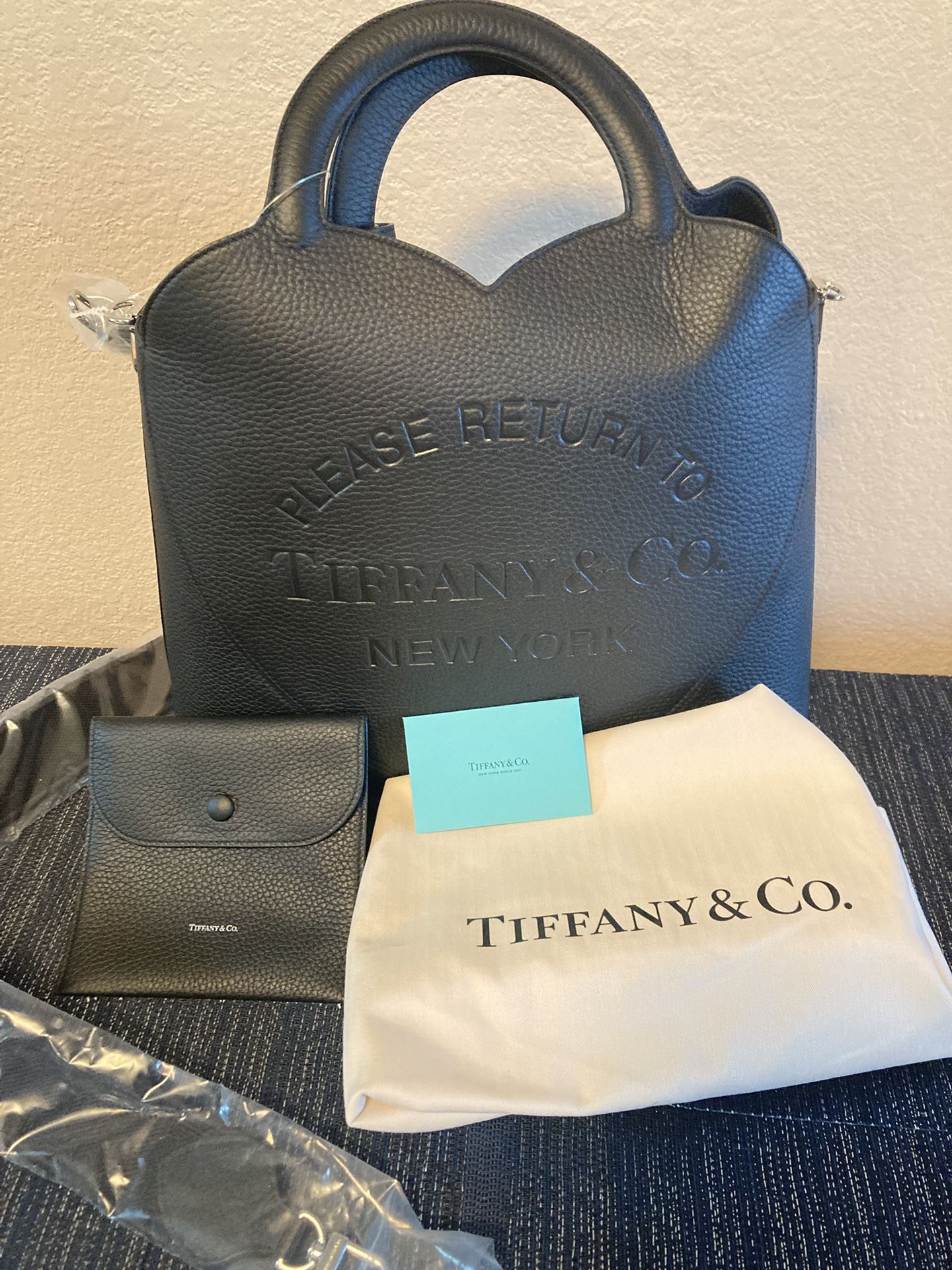 NEW, rare, Authentic Handbag Viral Large return To Tiffany Purse With Pouch Tiffany’s The Tote Bag Style