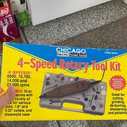 Rotary 4 Speed With Attachments 