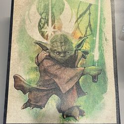 Star Wars Art Canvas Prints Of Millennium Falcon, Yoda And Storm Trooper