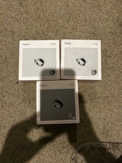 Ōura rings black silver