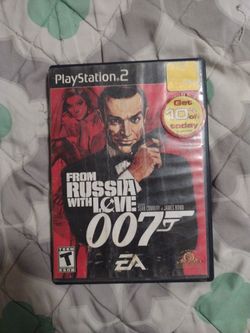 007 From Russia With Love PS2 Game
