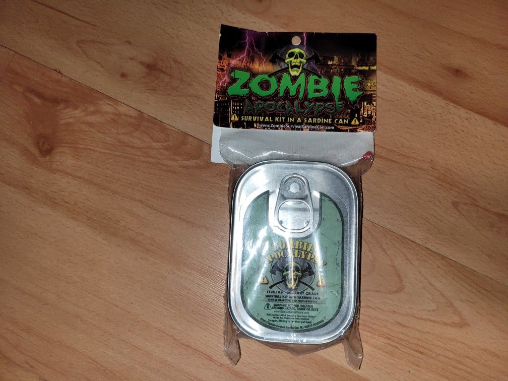 Zombie Apocalypse Survival Kit New