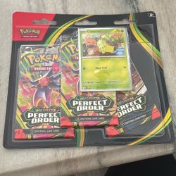 3pack Mega Evolution Perfect Order
