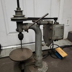 Antique Classic Vintage Camelback Drill Press Bench Top Model