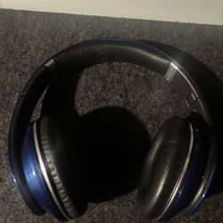Beats Studio headphones in a blue
