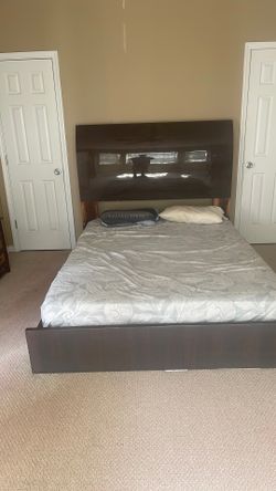 Twin bed + box springs +  mattress (free and available)