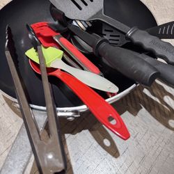 Cooking Utensils, Pan and Wok Set