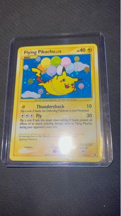 Pokemon Cards Rising Rivals Flying Pikachu