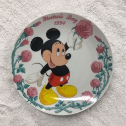 Collectible Plate-Mickey Mouse