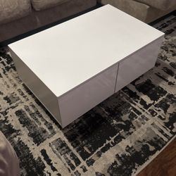 White Coffee Table 