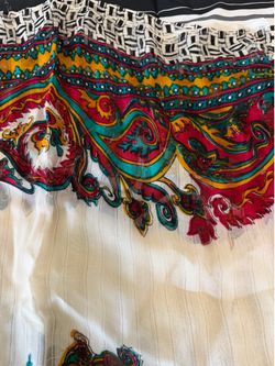 Women Chafoon printed Dopata big size.