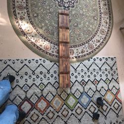 Solid Wood Skateboard Rack