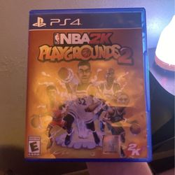NBA2k playground2 PS4 game