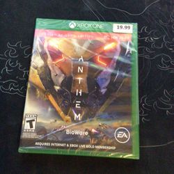 Anthem Xbox One Brand New Never Touched Cd Inside 