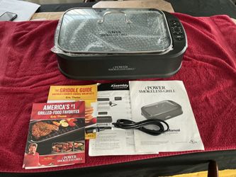 POWER SMOKELESS GRILL POWER SMOKELESS GRILL