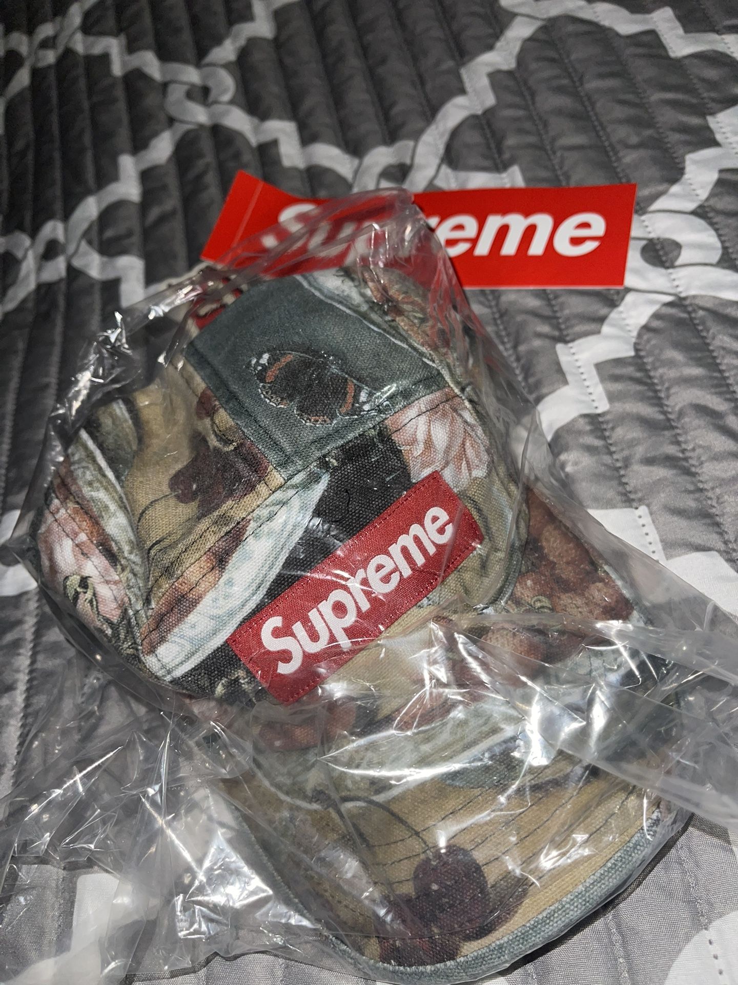 supreme strawberry hat cap