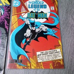 Comic Books Batman The Untold Legend 