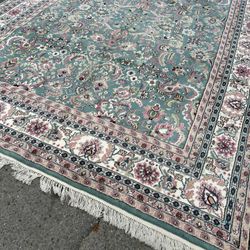 9x12 Feet Handmade Wool Rug 