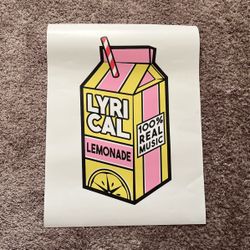 J Cole Lyrical Lemonade Poster